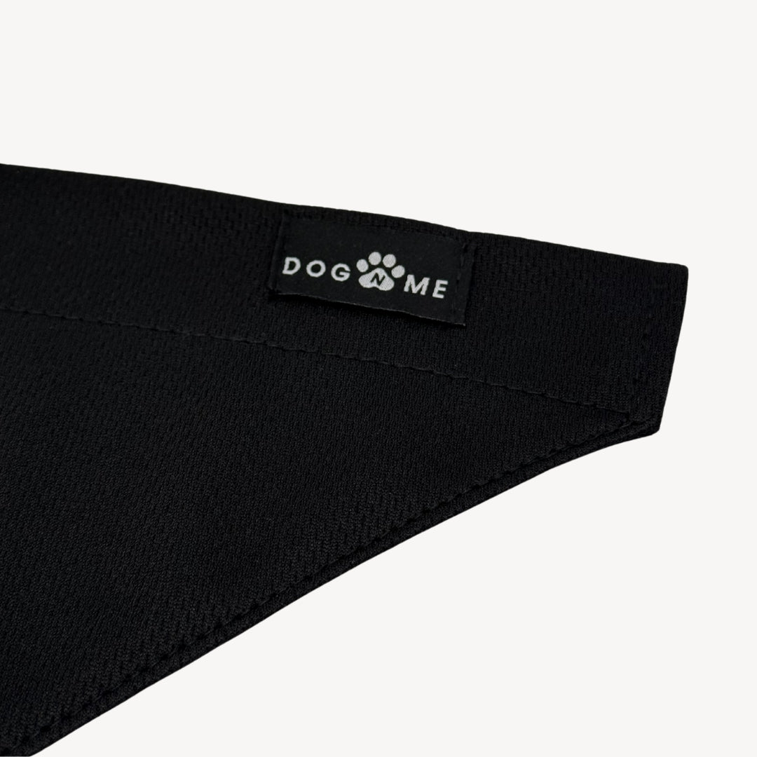 Solid - Black - Matching Bandanas Set