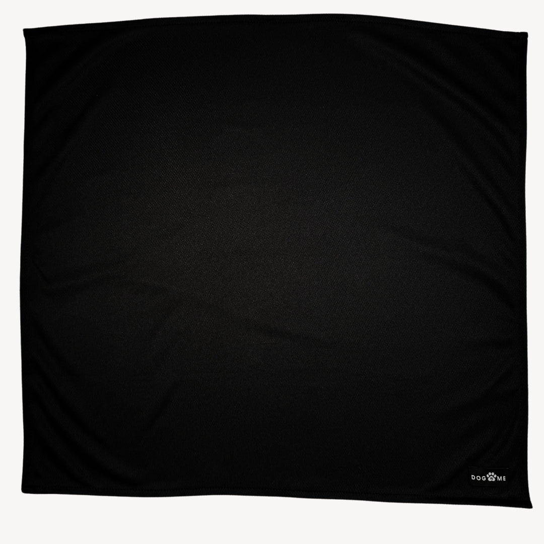 Solid - Black - Matching Bandanas Set