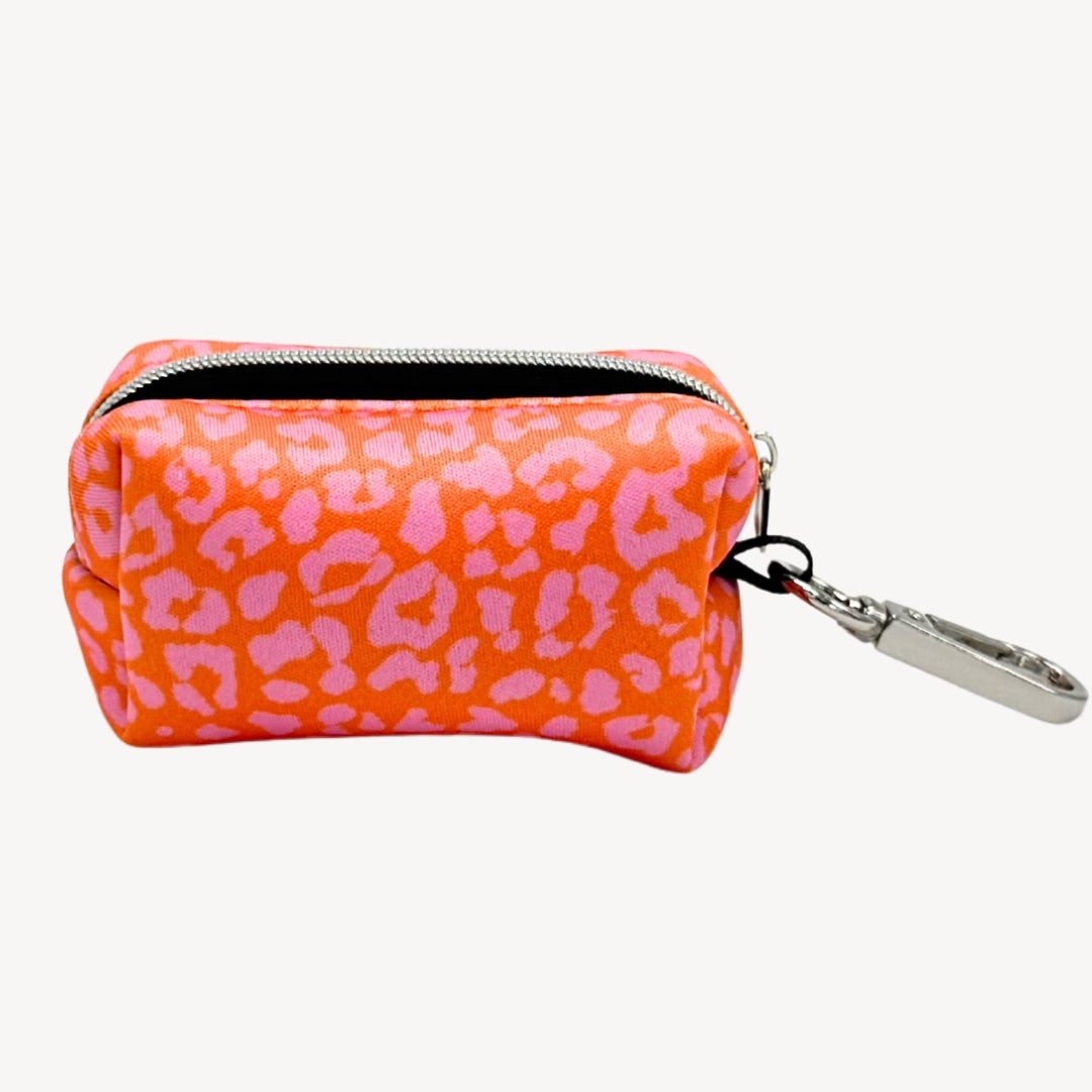 Panther - Orange/Pink - Poop bag holder