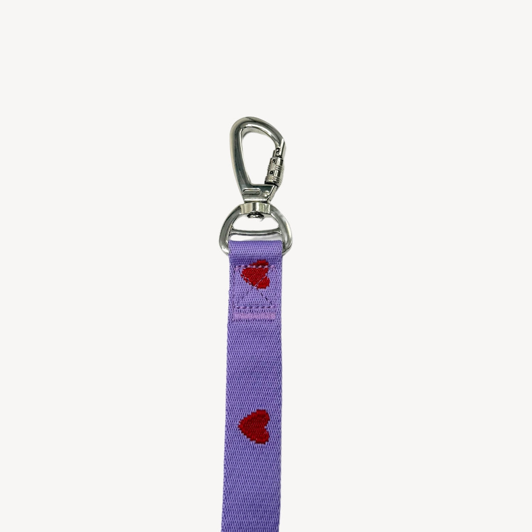 Hearts - Viola - Guinzaglio per Cani