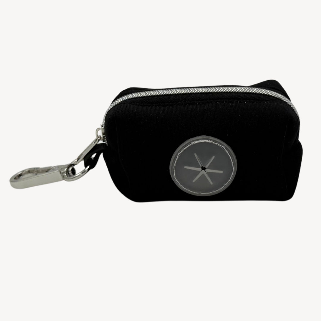 Solid - Black - Poop bag holder