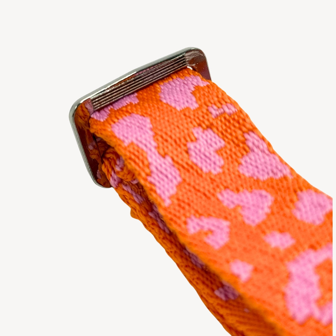 Pantera - Arancione/Rosa - Pettorina per Cani