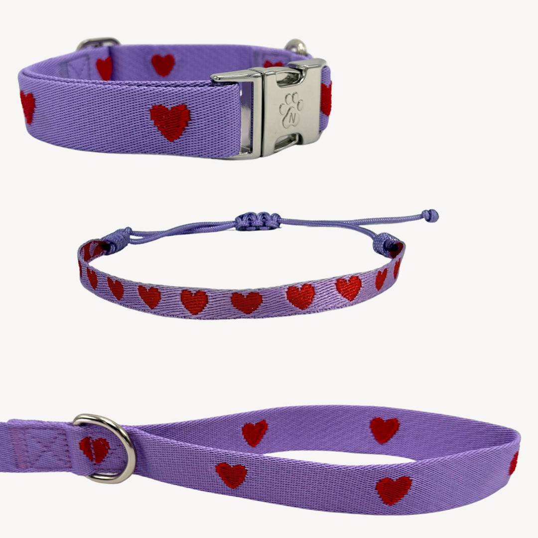 Hearts - Matching Paws set