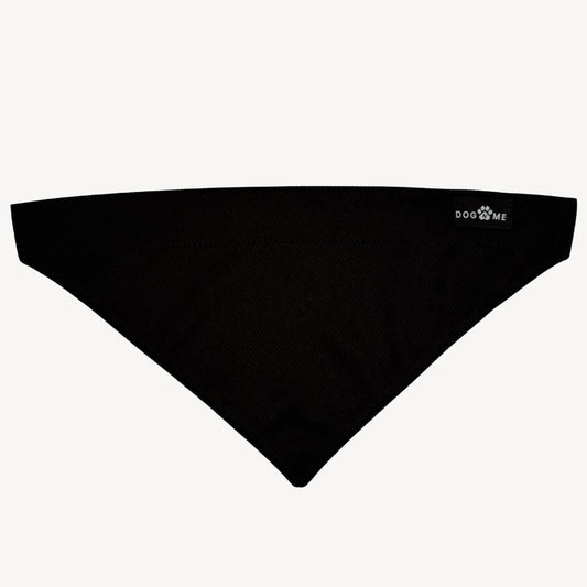 Solid - Black - Bandana Dog