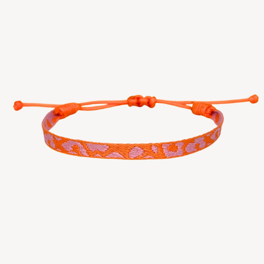 Panther - Orange/Pink - Bracelet (one size)